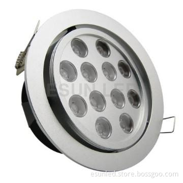 12W LED downlight 960LM Aluminum 6063T5 CE&RoHS